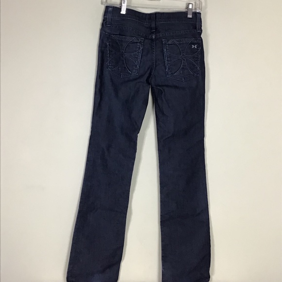 Habitual Los Angeles  Dark wash Women’s Jeans  with detailed back pockets Sz. 26 - Picture 3 of 12